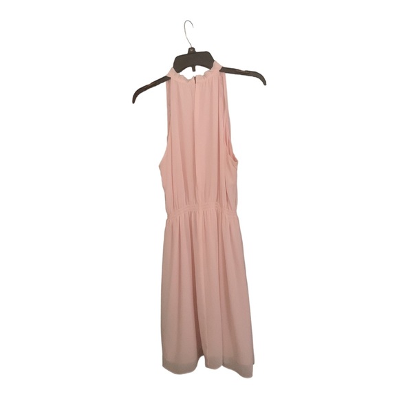 Dress Light Pink sleeveless Size 10 18” pit to pit 37” long by H & M lined - Picture 2 of 4